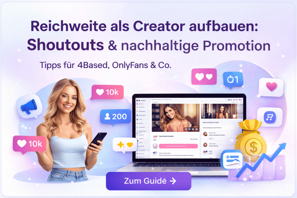 Mehr Reichweite als Creator: Shoutouts, Boosts & nachhaltiges Wachstum auf 4Based